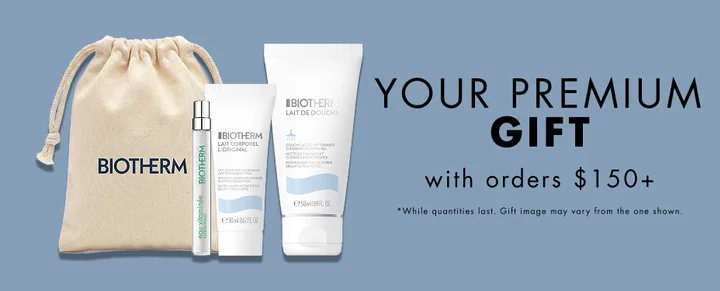 Select your gift with purchases of $ 150 or more