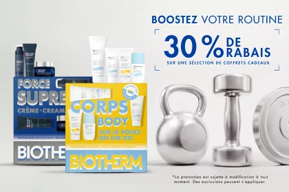 Remettez votre peau en forme avec les coffrets de printemps Biotherm