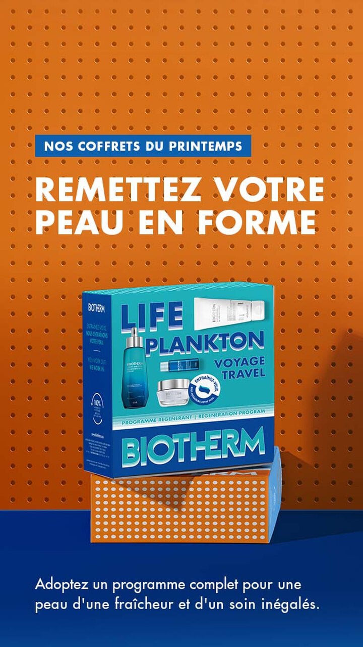 Decouvrez les nouveaux coffrets cadeaux du printemps de Biotherm
