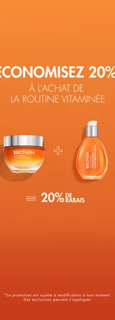 ECONOMISEZ 20% A L'ACHAT DE LA ROUTINE VITAMINEE