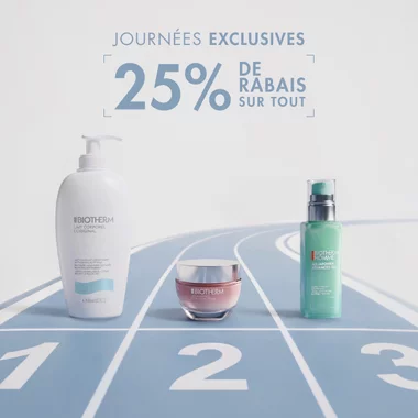Obtenez 25 % de rabais sur tout le site