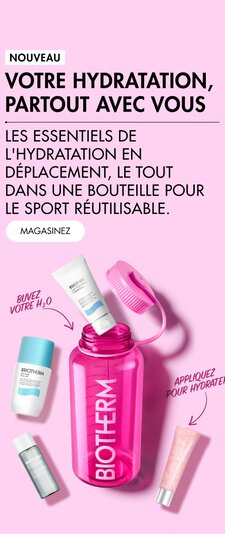 Les essentiels de l'hydratation en deplacement, le tout dans une bouteille pour le sport reutilisable. MAGASINEZ