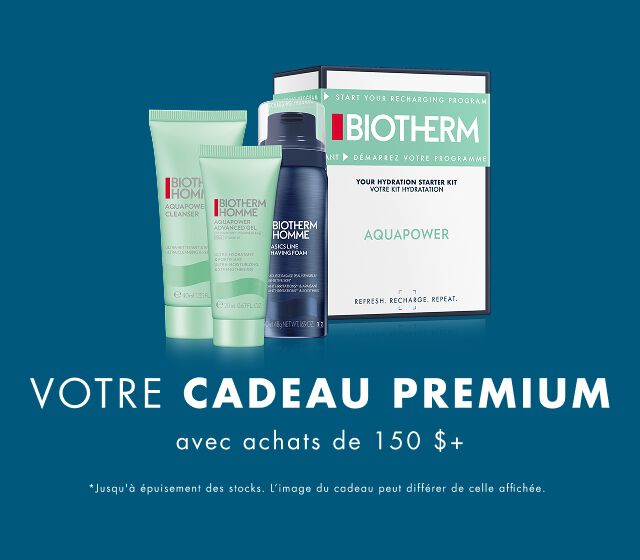 VOTRE CADEAU PREMIUM AVEC ACHATS DE 150$+​