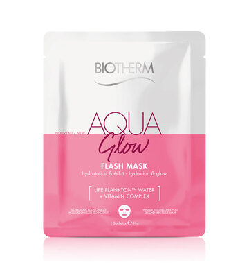 AQUA GLOW FLASH MASK