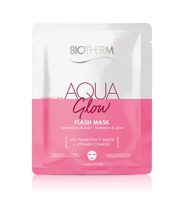 AQUA GLOW FLASH MASK