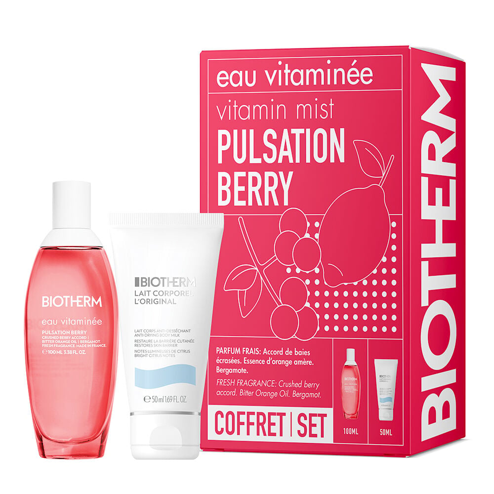 Eau Vitaminee Pulsation Berry Fragrance and Body Care Set