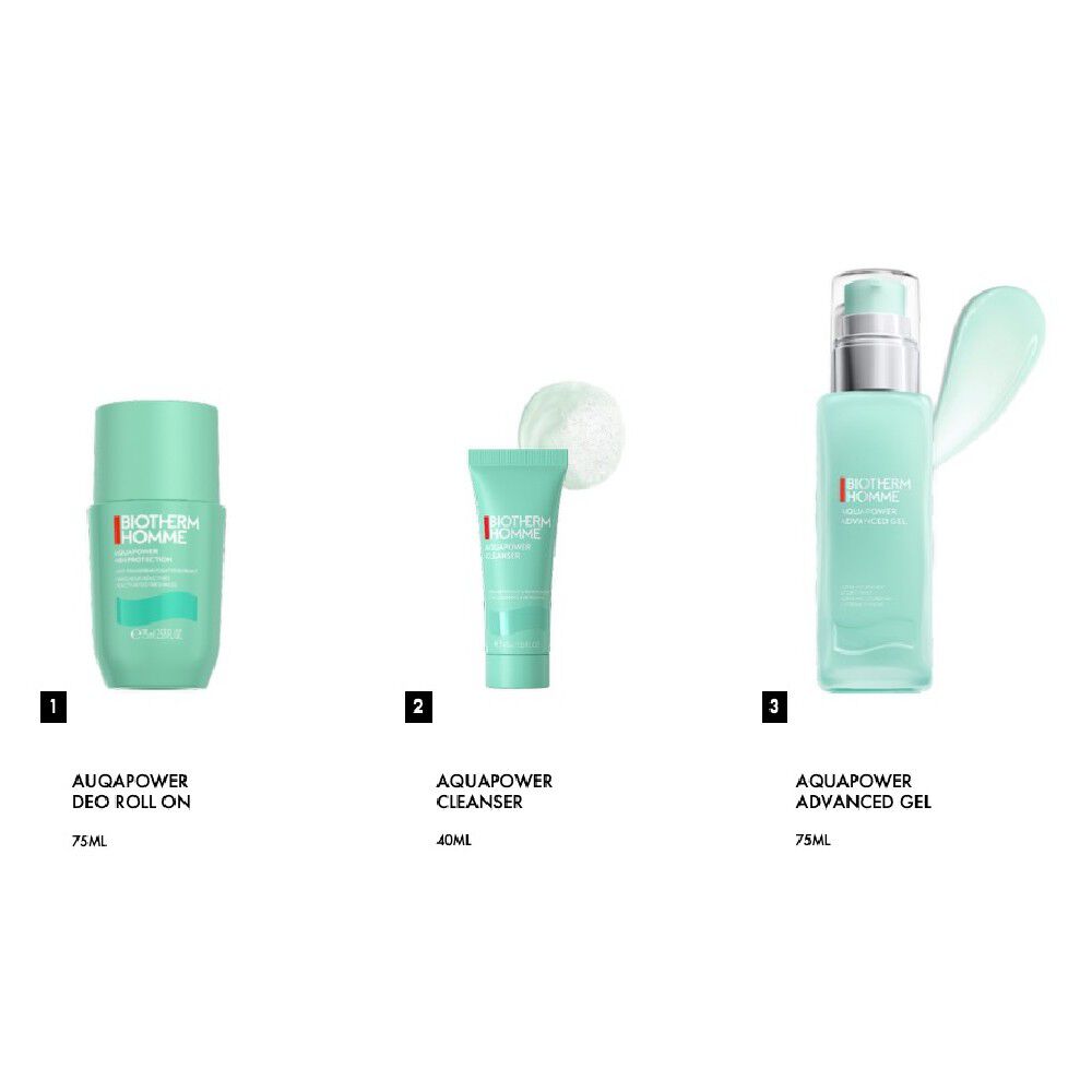 COFFRET HYDRATATION AQUAPOWER POUR HOMMES