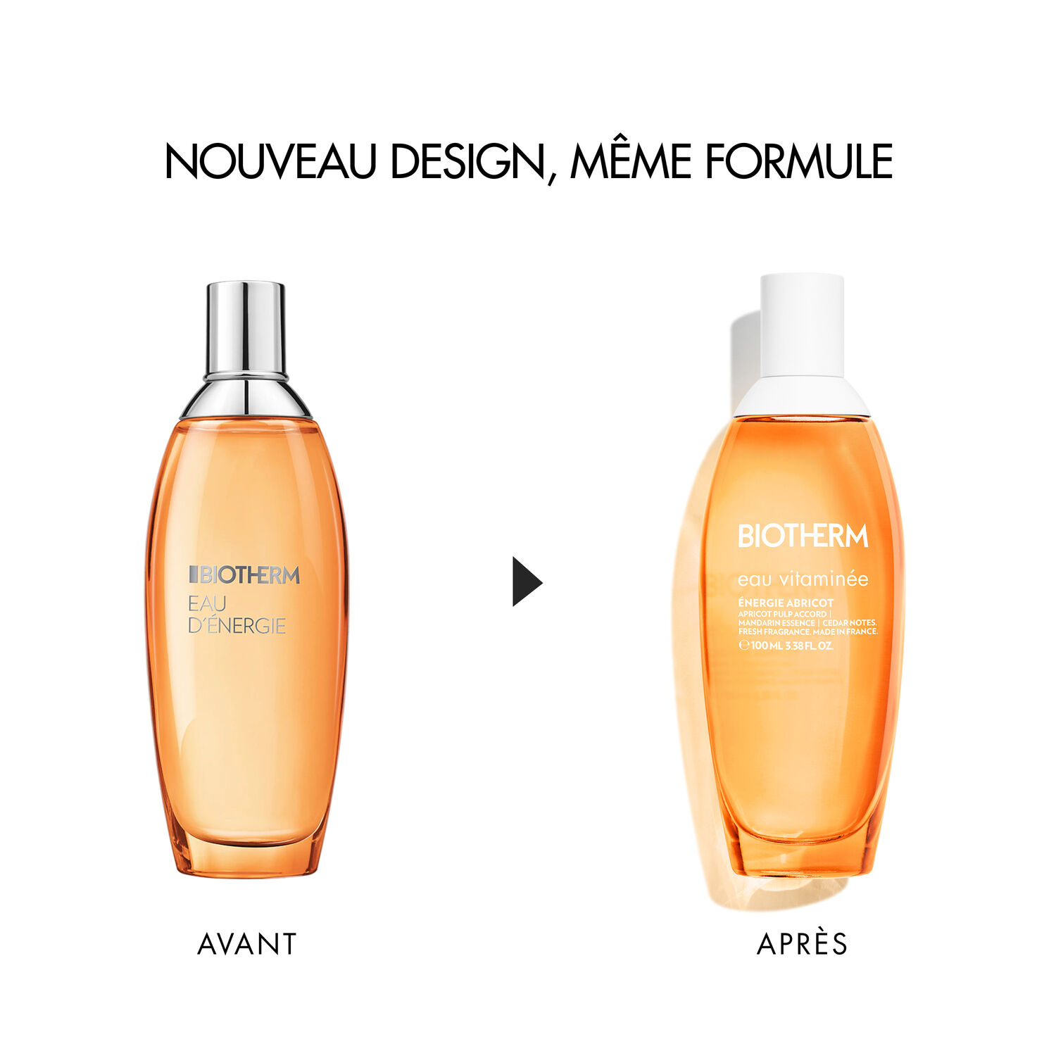 Eau Vitaminee Energie Abricot