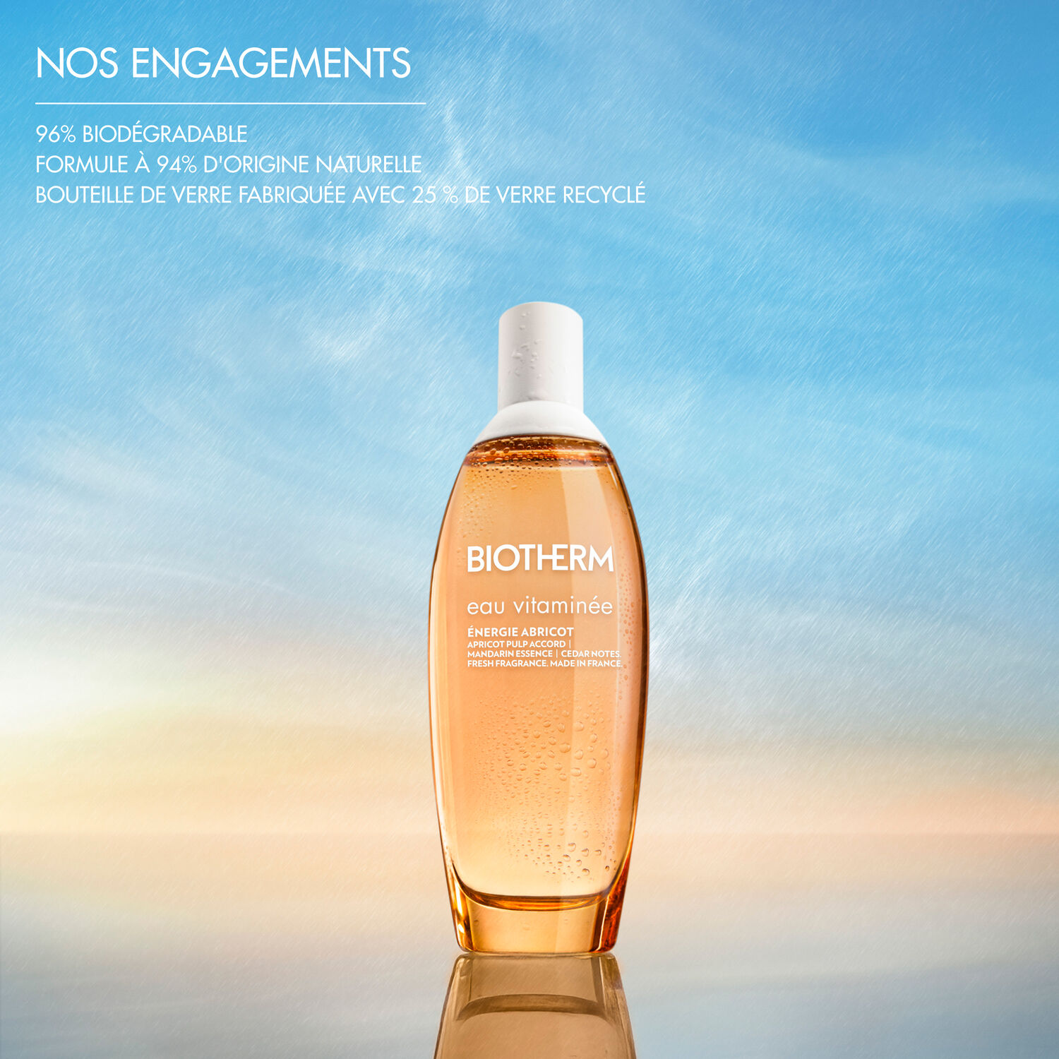 Ensemble parfum et soins pour le corps Eau Vitaminee Energie Abricot