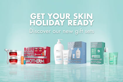 discover biotherm's new Winter Gift sets