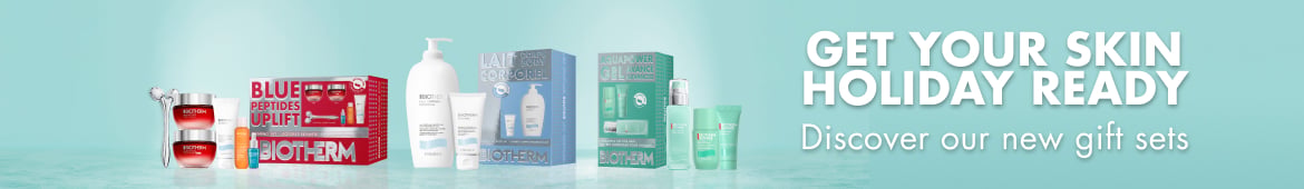 discover biotherm's new Winter Gift sets