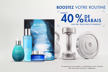 JUSQU'À 40% SUR UNE SELECTION DE PRODUITS​
